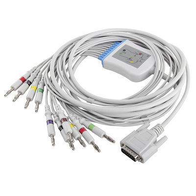 Edan EKG SE-3,SE-12 01.57.107048 Cable and Leadwires IEC 4.0Banana Connector