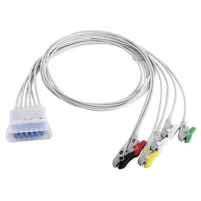 P-Hilips ECG Leadwires Telemetry Leadwire 989803137251 989803133881 989803152051 5 Lead IEC Clip