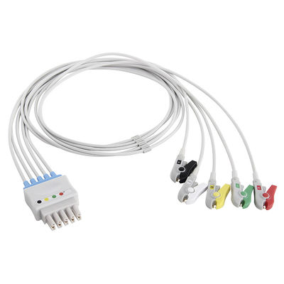 GE Datex Ohmeda 545316 545318 2.0 5 Lead ECG EKG Patient Monitor Cable