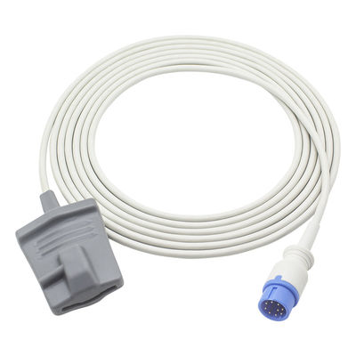 Biolight SpO2 Sensor Probe A series 9Pin Digital Tech Adult Soft Clip SpO2