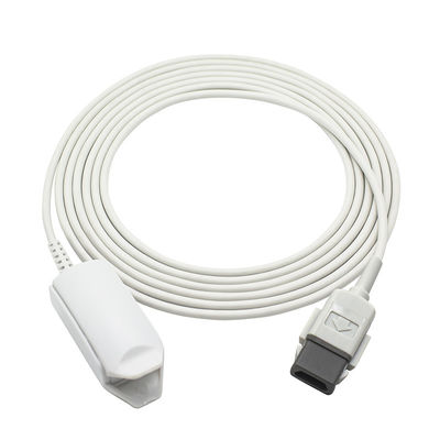 GE Datex Ohmeda Reusable SpO2 Sensor OXY-F4-MC TruSignal Tech TruSat ED 9Pin TS-F4-MC SpO2 Probe