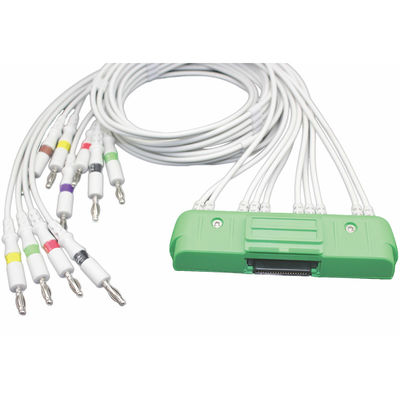 Nihon Kohden Japan BR-911D ECG-9320 ECG-9522P Cardiofax V 1550K EKG Cable NK 10Lead IEC Banana 4.0