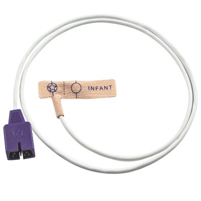 N-ellcor Disposable Spo2 Sensor DB9 7pin N25 N200 NPB 4000 Adult Neonate Skin Stretch Fabric Disposable SpO2 Probe