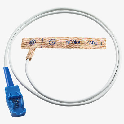 GE Oxytip Disposable SpO2 Sensor Probe Adult Neonate Skin Stretch Fabric
