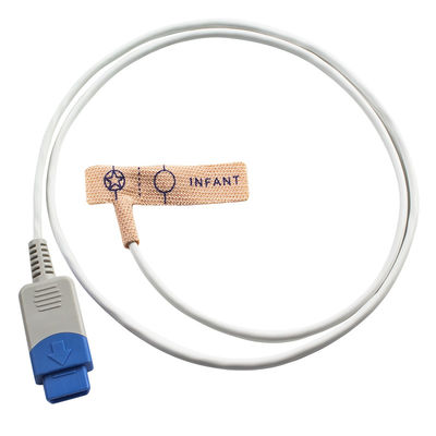 Datex Ohmeda 9pin TS-AF-25 Disposable Adult Neonate Skin Stretch Fabric Disposable SpO2 Probe