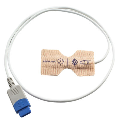 Datex Ohmeda 9pin TS-AF-25 Disposable Adult Neonate Skin Stretch Fabric Disposable SpO2 Probe