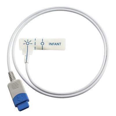Datex Ohmeda TS-PAW-25 TS-PAW-10 Pediatric Spo2 Sensor White Foam Disposable SpO2 Probe