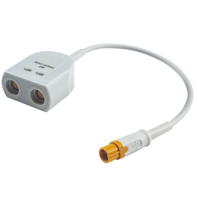 S-iemens Drager Compatible Dual IBP Adapter Cable 7 pin to 7 pin IBP Extension blood pressure Transducer Cable