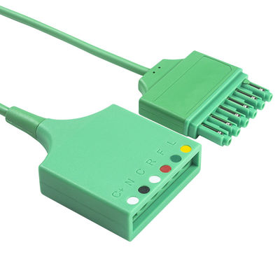 Siemens Draeger MS16256 6Lead ECG Trunk Adapter Cable Drager ECG Extension Trunk Cable Single Pin Connector