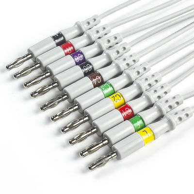 Mortara ECG Leadwires 9293-041-50, 9293-046-60 IEC 4.0 Banana EKG Leadwires