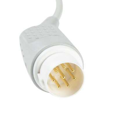 P-Hilips ECG Trunk Cable 8Pin 3Lead  ECG Cable To Din Leadwires