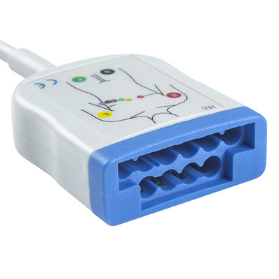 P-Hilips 12Pin 6+4 ECG Trunck Cable AAMI IEC ECG Patient Cable