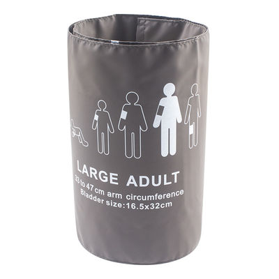 Reusable Large Adult Single Tube TPU 33-47CM Noninvasive Blood Pressure Cuff