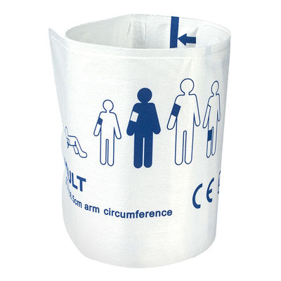 Disposable Adult Single Tube NIBP Cuff TPU 27.5-36.5CM cuff Blood Pressure Cuff