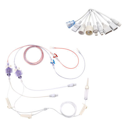 MEDEX MD Dual Double Type Disposable IBP Transducer Blood Pressure Transducer for IBP Adapter Cable