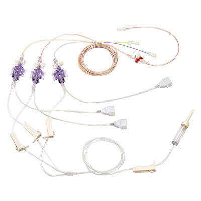 PVB PB Ternary Type Disposable IBP Transducer Blood Pressure Transducer for IBP Adapter Cable