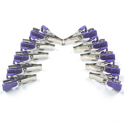 Veterinary ECG Parts Reusable ECG Alligator Clip Adapters 9101-20-58104 ECG Electrodes Connector