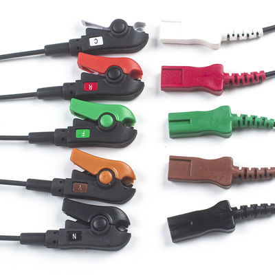 LL style MRI Radio Translucent Wire 5 Lead ECG Radiotranslucent Cable and Lead wire Leadwires