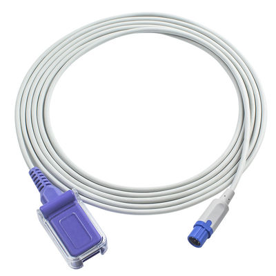Drager S-iemens SpO2 Sensor Cable N-ellcor Oxi-max 7Pin To DB9 Cable 2.4M TPU