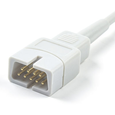 MEK SpO2 Reusable Pulse Oximeter Sensor Cable MP 1000 MP110 MP400 MP 500 9 Pin