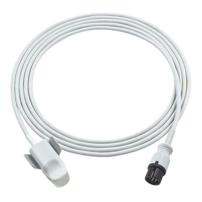 Anke 6 pin Reusable SpO2 Sensor ASC-553 ACS-553A AAMI 6Pin Connetor Adult Soft tip SpO2 Probe