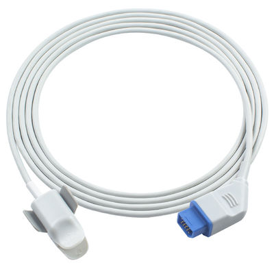 Nihon Kohden Direct SpO2 Sensor Cable NHNK3014 Round 14Pin BSM9800 BSM2350 Adult Finger Clip SpO2 Probe