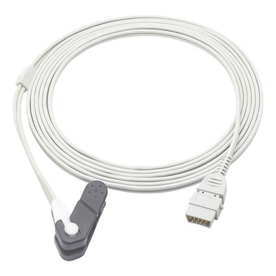 Huntleigh Reusable Spo2 Sensor 9 Pin Smartsigns Mp1 Mp1r Acc-Vsm-171 1m Short