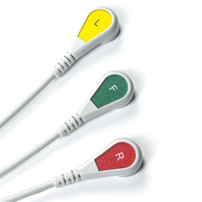 For Schiller Compatible Ecg Cables And Leadwires Direct Connect 3 Lead Iec Snap