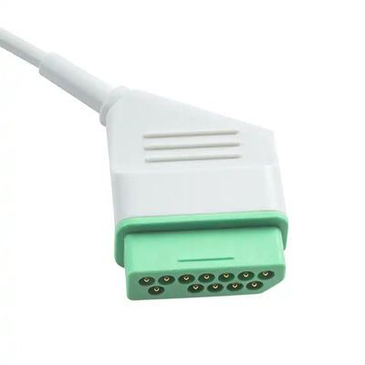 Nihon Kohden one-piece ECG Cable 12Pin 6lead EKG Cable