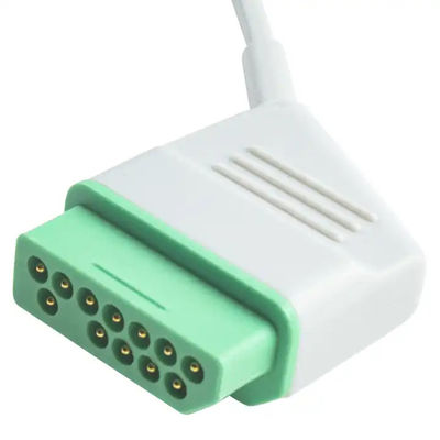Nihon Kohden one-piece ECG Cable 12Pin 6lead EKG Cable