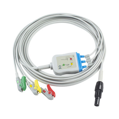Welch allyn Propaq LT ECG Cables and Leadwires Patient cable 3 Lead ECG Leadwire 008-0879-00 IEC Snap