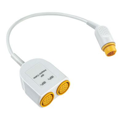 S-iemens/Draeger Grey TPU IBP Adapter Cable 10pin To 10pin IBP Extension Cable