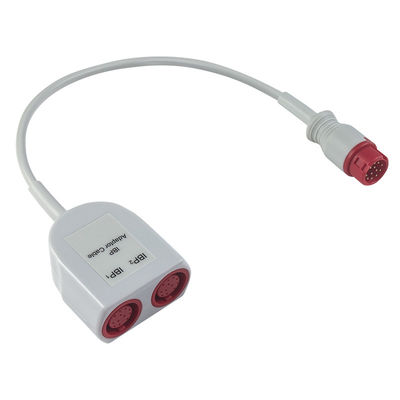 Mindray 12pin To Dual IBP Adapter Cable Mindray 12pin Extension Cable
