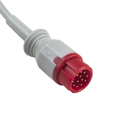 Mindray 12pin To Dual IBP Adapter Cable Mindray 12pin Extension Cable