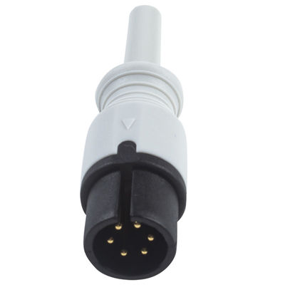 Edan Compatible Direct-Connect ECG Cable and leadwires  6Pin Universal AAMI 3Lead AHA Snap