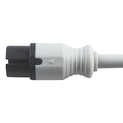 Edan Compatible Direct-Connect ECG Cable and leadwires  6Pin Universal AAMI 3Lead AHA Snap