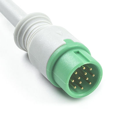 For Biolight Q3 ECG Cable For Biolight Q5 A Q S Series 3 Lead IEC Grabber In Oximax Tech