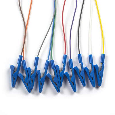 3.5 Mono Plug To Grabber Connector EEG Cap Cable For Seamless EEG Electrode Connection