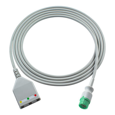 Kontron ECG Trunk Cable LLstyle 3lead Cable 1.30M