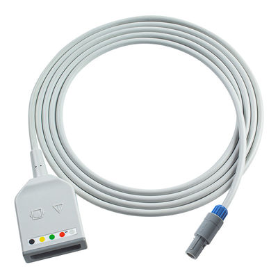 Biosys Lemo 6Pin 5Lead ECG Trunk Adapter Cable BPM-103 Tepas Kma800 ECG Extension Cable Euro Style