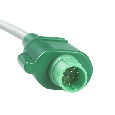 P-hilips PH Datascope 12Pin 5Lead ECG Trunk Adapter Cable For CodeMasterXL+ Cardiosave IABP Rescue Hybrid