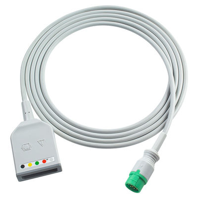 Biolight 12pin ECG Trunk Adapter Cable ECG Cable M7000 M8000A M8500 M9500 ECG Extension cables
