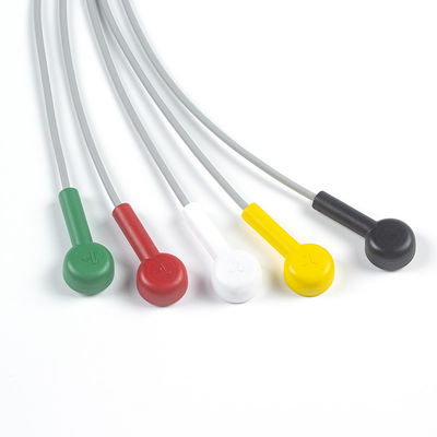 Compatible GE SEER 1000 Leadwire Set 2104816-001 GE Seer 5 Lead IEC Snap 2067634-019 ( Order 1pcs  Get 1pcs Pouch Free)