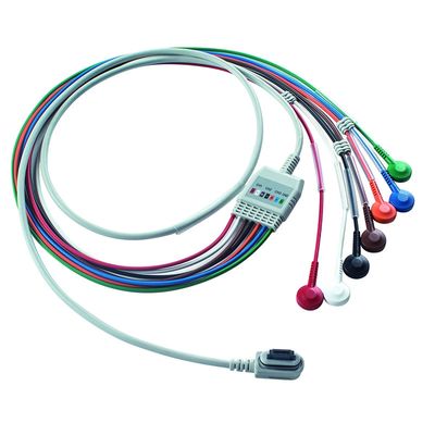 Compatible GE Healthcare 2008594-002 7-Lead ECG Telemetry Patient Cable Seer Light Order 5pcs  get 1pcs Pouch for free