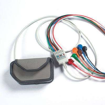 Compatible For GE SEER Light Recorder Pouch With Strap And Belt GE SEER Light Recorder 2008596-001 Holter Pouch