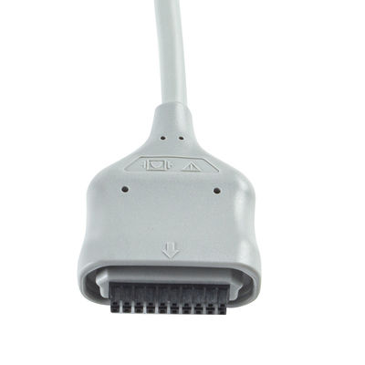 EDAN Dx12 10Lead ECG Holter Cable Snap 2.2M Trunk Cable and Leadwires Length 0.8/1.2M