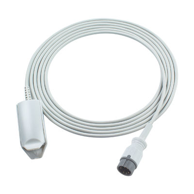 Compatible Zoncare SpO2 Test Cable for Zoncare PM7000D Probe 6Pin Adult Digital 3.0M PM7000C
