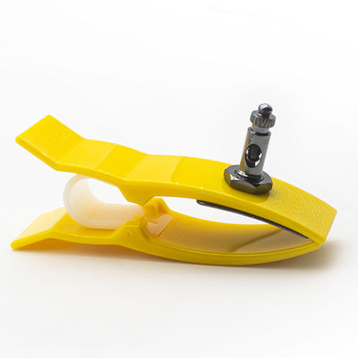 Pediatric Multiple Color Limb Clamp Adapters with Snap End Connector and Ag/Cl Plating