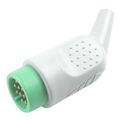 Snap/Pinch Patient End 4Lead ECG Cable For Medtronic Lifepak 20e AHA/IEC Color Coding