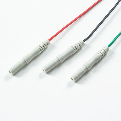 Compatible ECG cable to Animal Din Type to Animal Grabber 3Lead